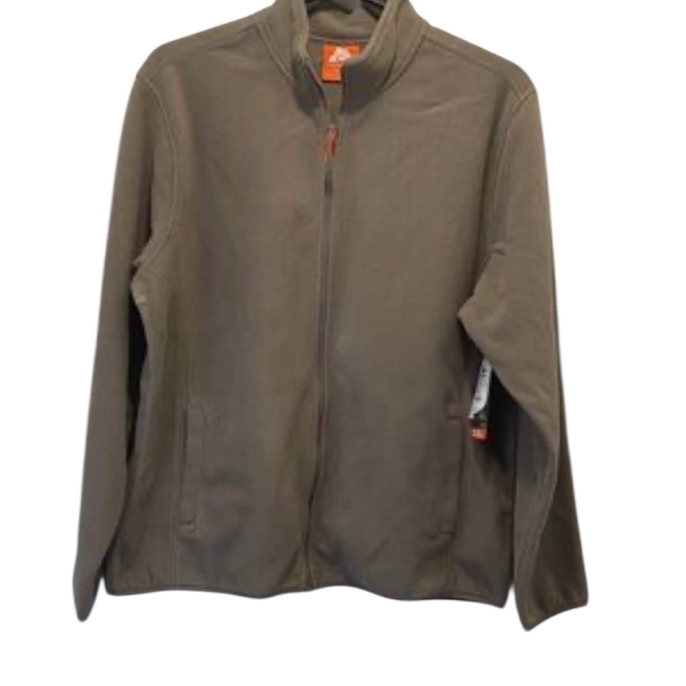 Ozark Trail Men's Taupe Falls Fleece Zip-Front Jacket, Size M NWT - Picture 6 of 11